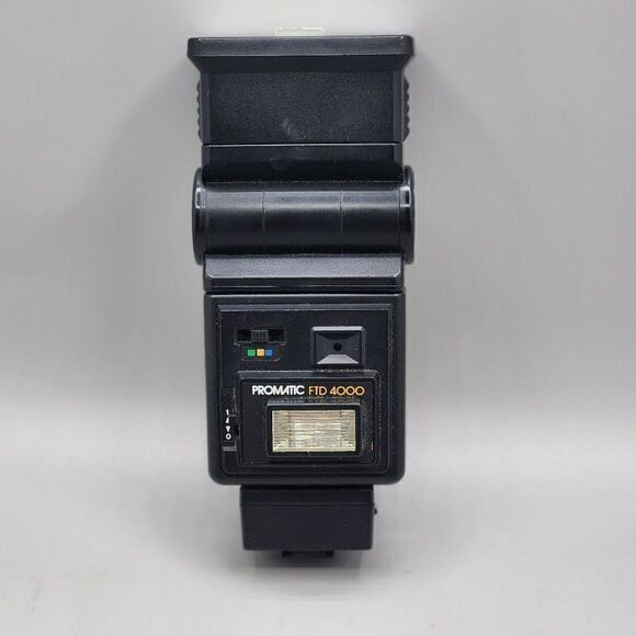 Promatic FTD 4000 Flash Unit 3 Pin Made in Hong Kong - Picture 1 of 8